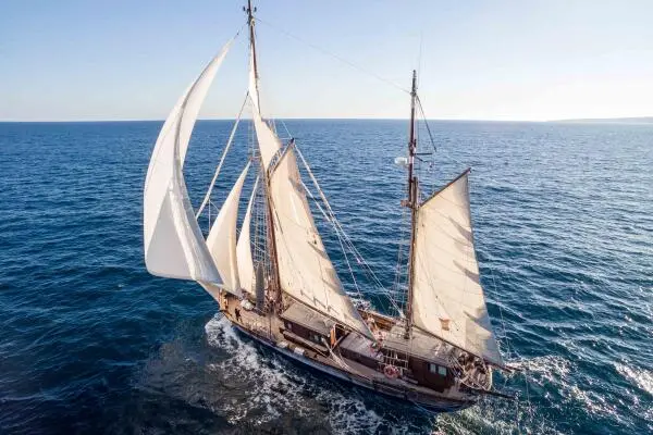 Historischer Segeltörn