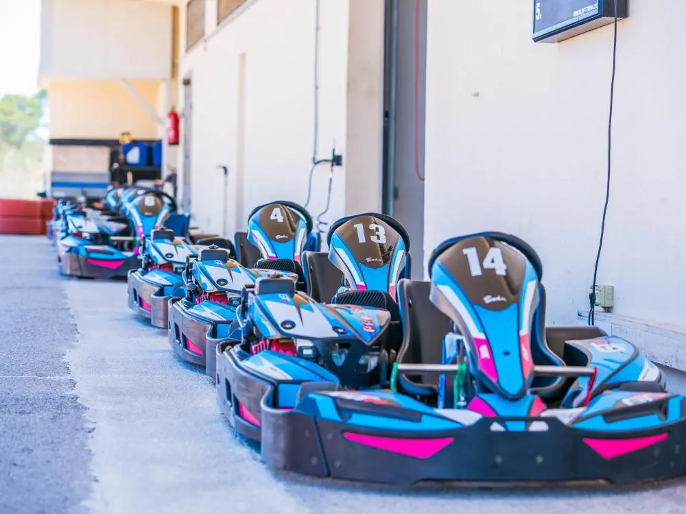 Go Karting Spaß