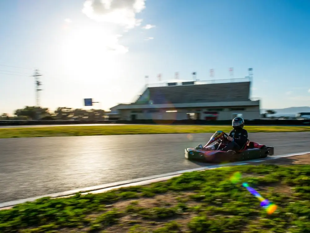 Go Karting Geschwindigkeit