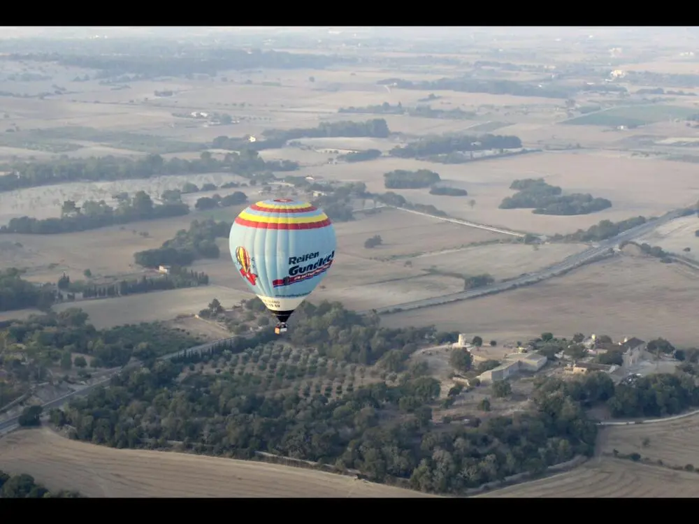 Heißluftballon Rundfahrt Inseltour