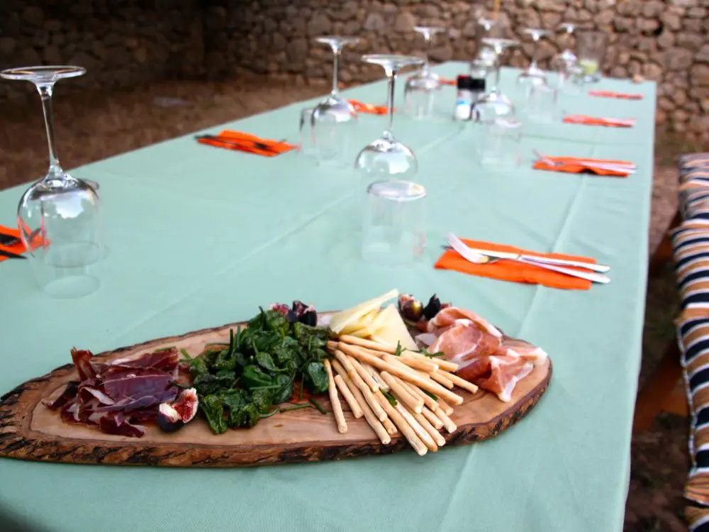Weinprobe Snacks