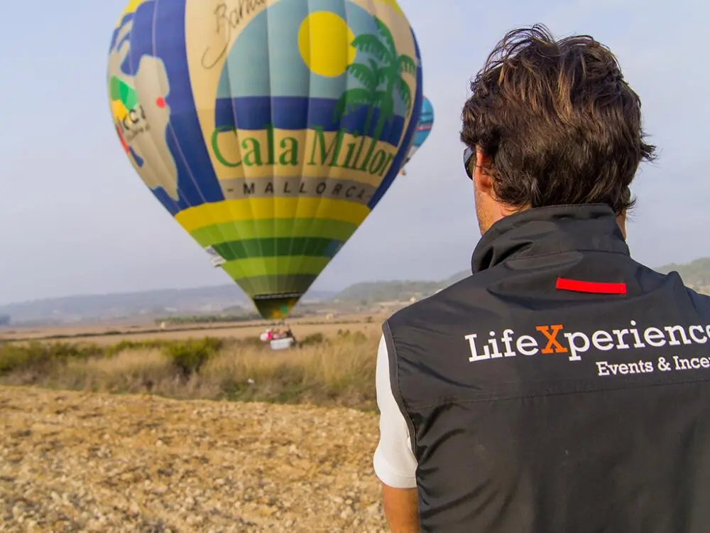 Heissluftballon Rundfahrt Incentive