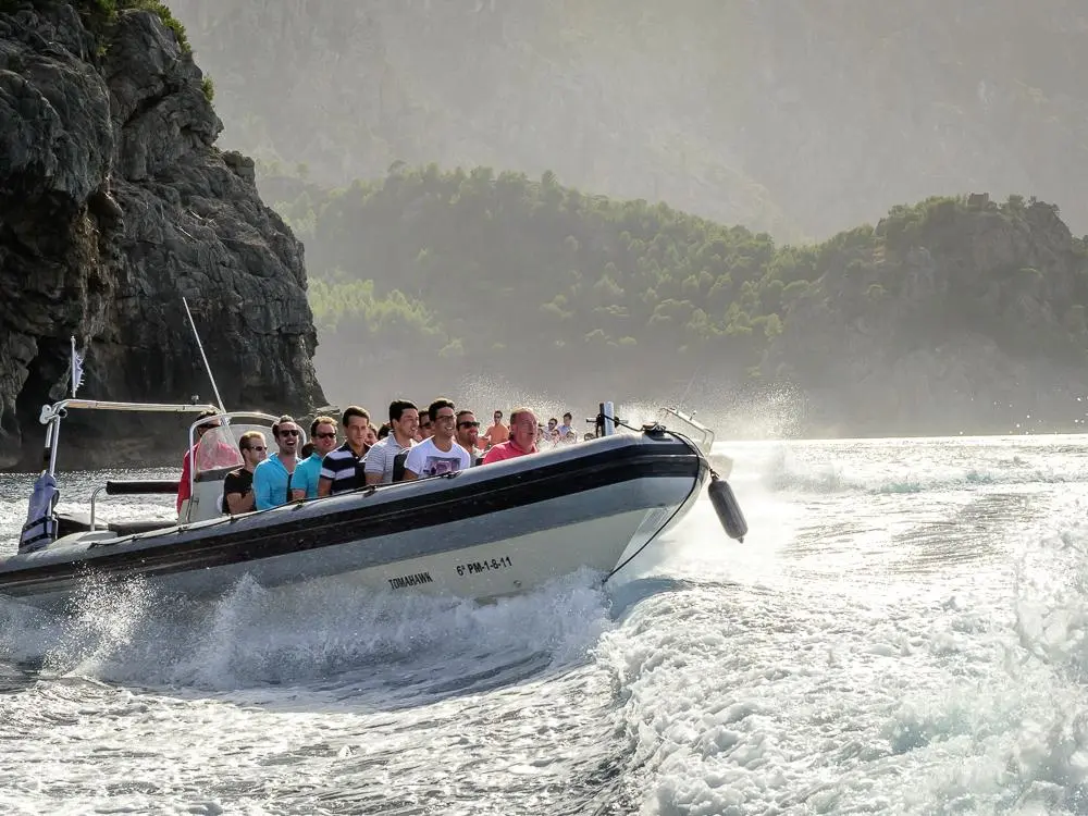 Speedboot Tour Spaß