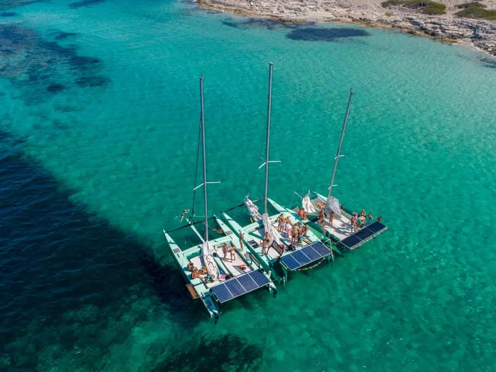 solar catamaran ibiza