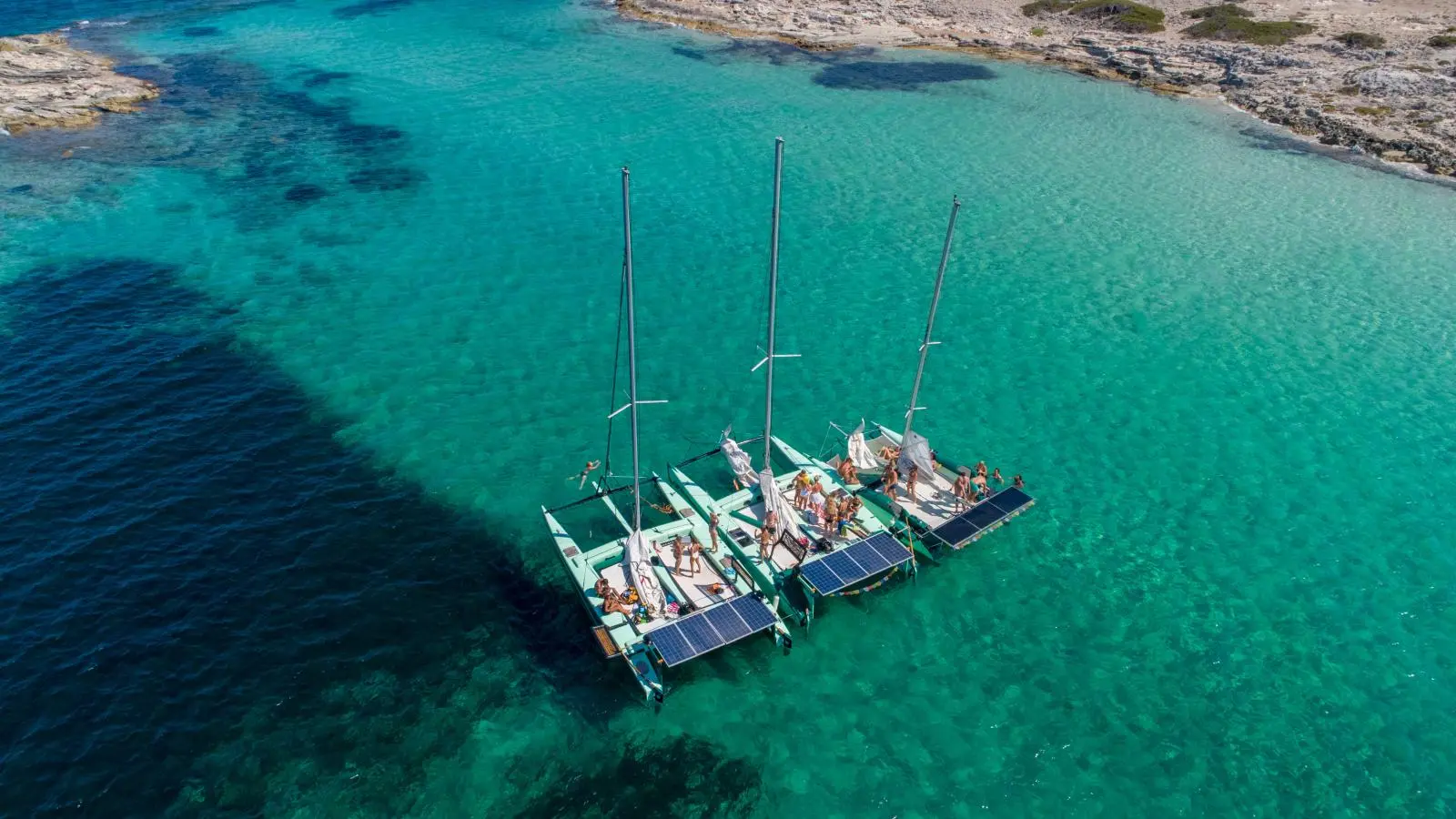 Solar Katamaran Tour Ibiza Ibiza